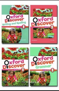 Oxford Discover SB + WB + Grammar book + Writing and Spelling - 123456