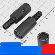 [3 Pieces]- 5-Pin Female DIN Head IC2 Component Wire Connector