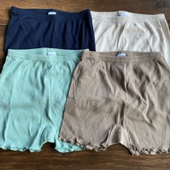 safety shorts women Export to Japan Women's Home Shorts Safety Pants Pure Cotton Boxer Safety Shorts