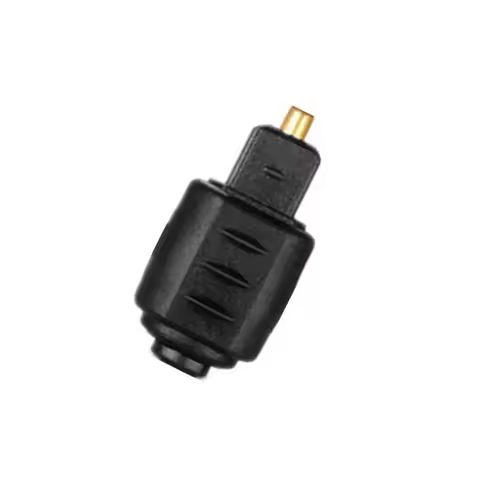 NEW SALE Mini Optical O Adapter 3.5mm Female Jack To Digital Square Optical Audio Cable