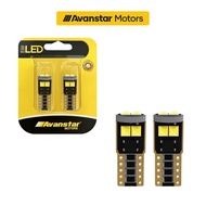 Avanstar Motors 2PCS 6LED T10/W5W Small Headlight Car Boot License Plate Interior Bulb Fender Light