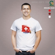 T-Shirt Distro Euro 2024 Swiss National Team Swisse Euro 2024 Shirt