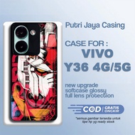 Latest Vivo Y36 4G 5G Case Gundam Casing Y36 4G 5G Hardcase Softcase Glossy