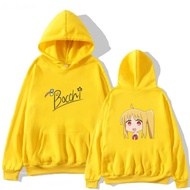 Nijika Ijichi Bocchi The Rock Anime Hoodie Jacket - Men's Women's Custom Plain