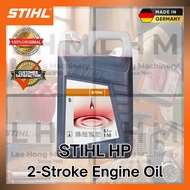 ORIGINAL GERMANY STIHL HP 2-Stroke Engine Oil 1 Litre / 5 Litre | STIHL Minyak HP 2T 1L / 5L