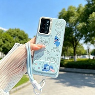 Casing For Casing Realme c53 c55 c5i c15 c35 c21 c63 Note 50 Q5 Aesthetic Light Blue Phone Case Shoc