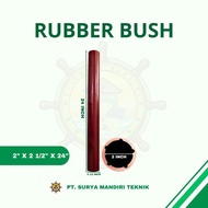 RUBBER BUSH 2 X 2 1/2 X 24