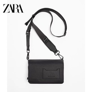 2023 New Style Zara Bag  Men ZarA Black Waterproof Crossbody Bag Shoulder Men Crossbody Message Bag