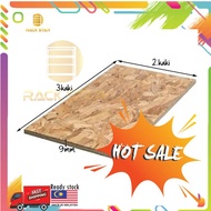 ( READY STOCK ) OSB BOARD 3' x 2' (90 x 60cm ) 9mm