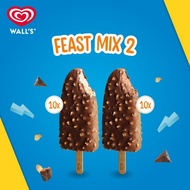 SILAHKAN DIJUAL_ FEAST MIX - ES KRIM / ICE CREAM WALL'S PASTI COCOK