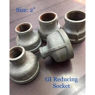 GI Reducing Socket 50mm 2" / GI Fitting / Reducer Socket