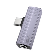 USB Type C To 3.5 Jack Earphone Adapter USB-C 3 5mm Audio Converter For Smartphones 2 IN 1 10W/100W 