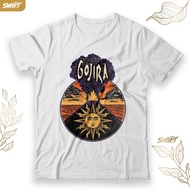 Kaos Magma gojira band music DISTRO CLOTHING TSHIRT