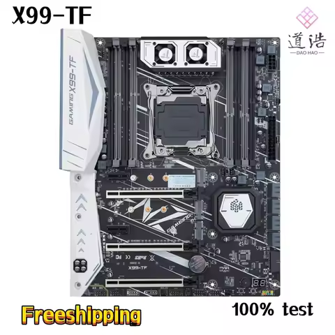 For HUANANZHI X99-TF Motherboard 128GB M.2 Support DDR3/DDR4 LGA 2011-3 DDR4 ATX C612 Mainboard 100%
