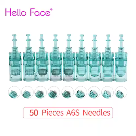 50 Pcs Dr Pen Ultima A6S Cartridges Microneedling Pen Needles Derma Pen Bayonet needle 11 16 36 42 N