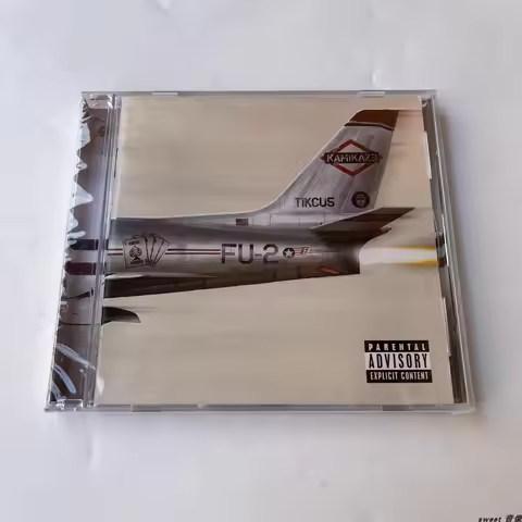 Classic Eminem Music CD Kamikaze Album Compact Disc Cosplay Walkman Car CD Player Soundtracks Box Pa