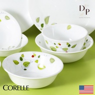 Corelle Green Breeze Loose Item (Noodle Bowl 900ml, Pasta Bowl 21cm, Luncheon Plate 21cm, Dinner Pla