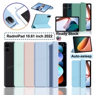 Silicone Smart Tablet Case for Xiaomi Pad 6 Pro 5 Pro 11 inch RedMi Pad 10.6 inch Protective Case Cover