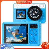 2.7K Underwater Digital Camera 2.7K Underwater Camera 10ft Waterproof Autofocus Camera for Snorkelin