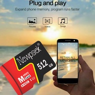 32/64/128/256/512GB/1TB TF Card ทนทานเย็นทนความร้อนโทรศัพท์บางเฉียบรูปภาพเพลงภาพยนตร์การ์ดหน่วยความจ