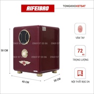 Premium Mini Safe Imported Goods Aifeibao 50-ALS Fingerprint Lock Combined With Electronic Code
