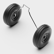 Volantex RC Plane Parts 768-4 Trainstar Stunt 500mm RC Accessories Propeller Front & Gear Landing ge