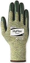 Ansell Healthcare 103422 Series 11-511 Nitrile Medium Duty Foam Glove, 13 Gauge, Size 10, Green (Pac