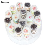 Fonowx Cake Display Stand Dessert Table Display 16 Holes Acrylic Bakery Shop Window