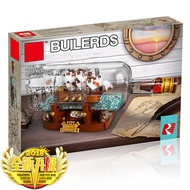 Lepin 16051 The Ship in a Bottle Creative Boat in a Bottle