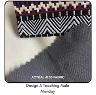DepED Fabric Uniform Set for MALE Teachers Original Fabric Sets (TELA only)