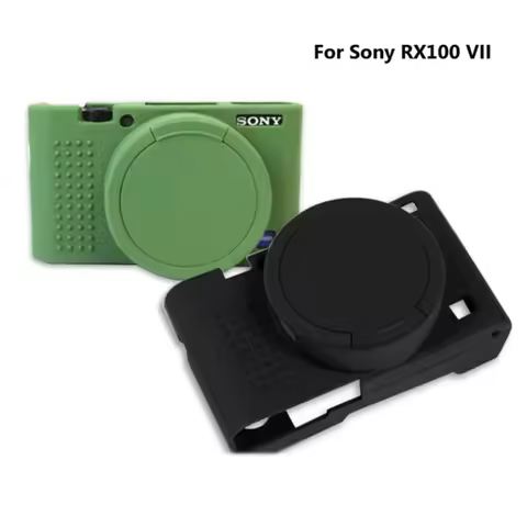 For Sony RX100M7 RX100 Mark VII Silicone Case Digital Camera Protective Skin Cover for RX100 VII Bag