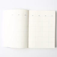 MUJI Schedule Notebook A5 15 Months/65 Weeks