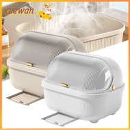 XUEWAN 1Pcs With Drainage Dish Bowl Storage Box Storage Container Rack Plastic Drain Cupboard Durable Kitchen Cutlery Organizers