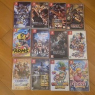 Switch games 12隻 全部有中文