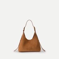 [Ye Tong Dangling Ear Bag] Fabrique New Style Nepalese Cowhide Genuine Leather/Suede Hobo Female Bag