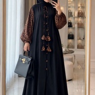 MOROCCO ABAYA | BY AR | ARABIAN BLACK