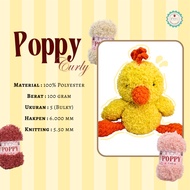 CATALOG - Poppy Curly Knitting Yarn Crochet Knitting Yarn Benang Kait Crochet Yarn