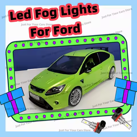 2x LED Fog Light Bulbs 6000K H8 H11 Lamps For Ford B-Max Ka+ 3 C-Max Fiesta 5 6 7 2002-2021 Kuga Foc