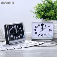 IESPOIR1T1 Alarm Clock Simple Square Battery Operated Number Clock