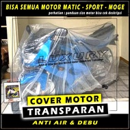 Cover Sarung Motor Bebek Matic Vario 9a Vespa Beat Nmax Xmax Pcx Mio Aerox Scoopy Fino Freego Lexi S