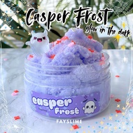 Casper frost cloud slime | cloud slime | halloween slime by fayslime