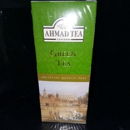 AHMAD TEA GREEN TEA 25 TAGGED