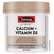 Swisse Ultiboost Calcium + Vit D3 180’s