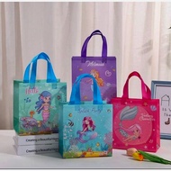 Paper Bag Mermaid Kids Birthday Bag Kids School Bag Bag Student Paper Bag Cute Cartoon Paper Bag Paper Bag