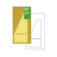 TRAVELER'S notebook 補充內頁（口袋貼紙L）