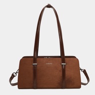 Tracey Suede Baguette Tote Bag