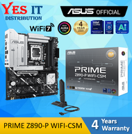 ASUS PRIME Z890-P WIFI CSM / PRIME Z790-P WIFI CSM DDR5  INTEL LGA 1700  LGA 1851 ATX MOTHERBOARD