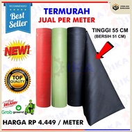 MERAH SAB Gutter Carpet 1 Meter 55 (Clean 51cm) Red Black Factory