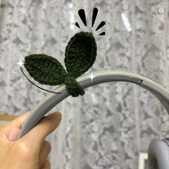 Handmade Crochet Leaf Sprout