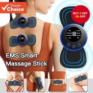 New EMS Mini Portable Cervical Massager with Remote – Neck & Back Pain Relief, Muscle Relaxation The